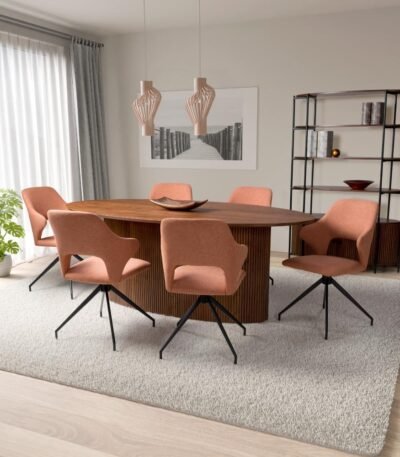 Peebles Oval Dining Table