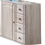 Pershore Chest of Drawers with Cupboard