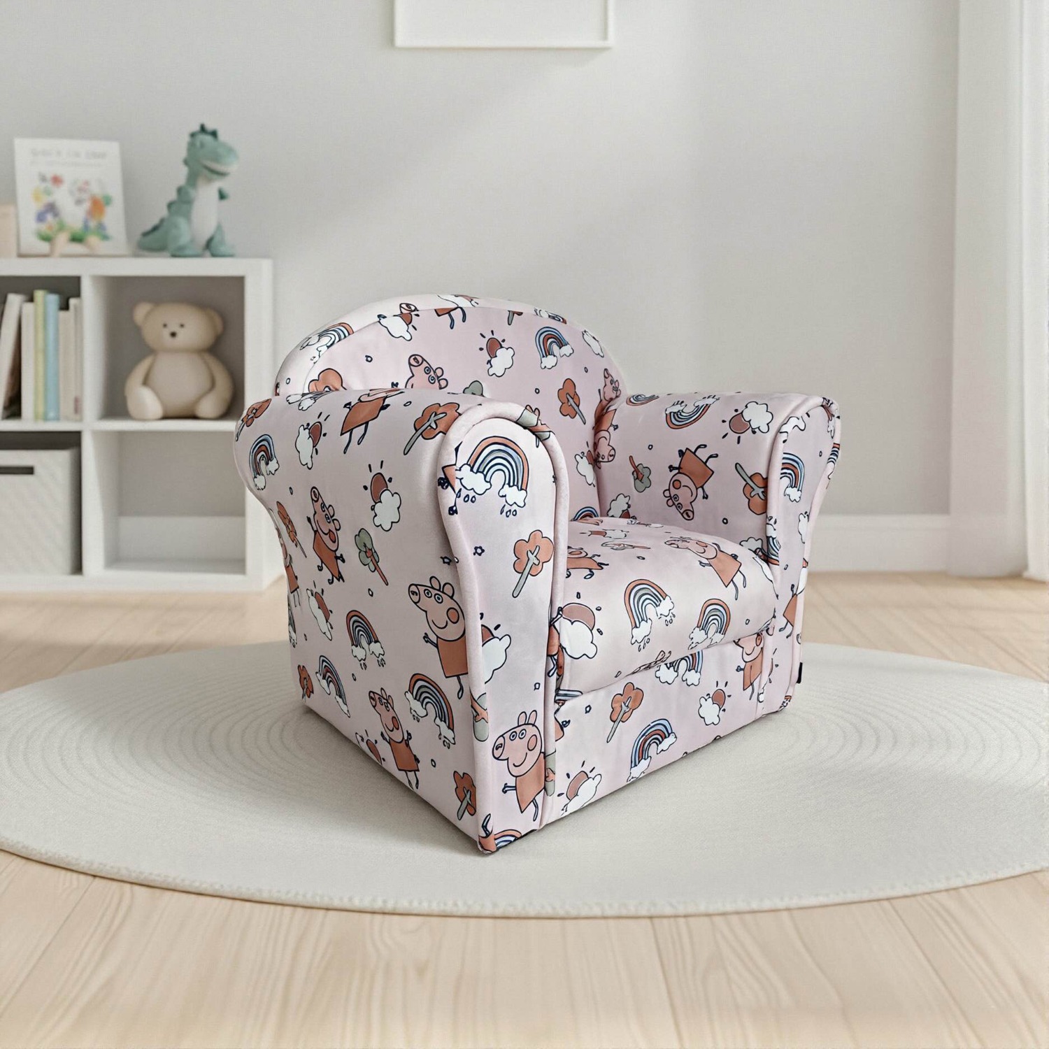 ppmcp_2.jpg Peppa Pig Mini Armchair - Pink - Image 1