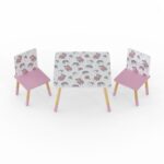 Peppa Pig Table and 2 Chairs - Pattern