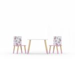 Peppa Pig Table and 2 Chairs - Pattern - Image 2