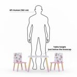 Peppa Pig Table and 2 Chairs - Pattern - Image 3