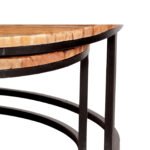 Railway Sleeper Coffee Tables - Set of 2 - Image 2