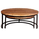Railway Sleeper Coffee Tables - Set of 2 - Image 3