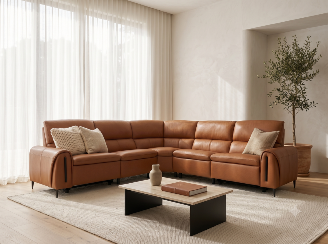 Redmire Large Corner Electric Recliner Sofa
