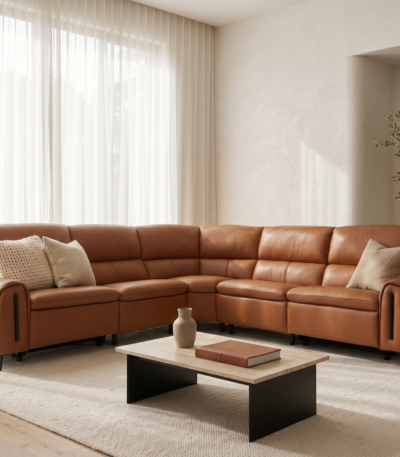 Redmire Large Corner Electric Recliner Sofa