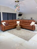Redmire Large Corner Electric Recliner Sofa