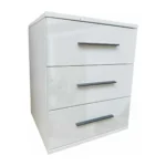 Ripon 3 Drawer Bedside Table - Image 3