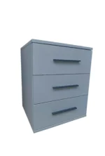 Ripon 3 Drawer Bedside Table