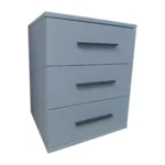 Ripon 3 Drawer Bedside Table - Image 6