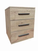 Ripon 3 Drawer Bedside Table