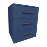 Ripon 3 Drawer Bedside Table - Image 7