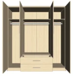 Ripon 4 Door Wardrobe