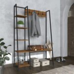 Ealing Mexican Pine Large Hallway Unit - Image 4