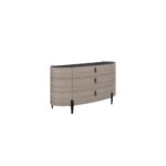 Ruthin Large 3 Drawer 2 Door Chest