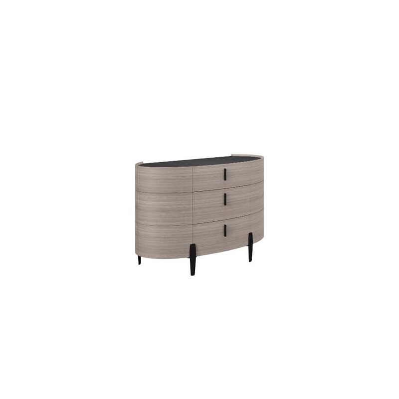 Ruthin Small 3 Drawer 2 Door Chest