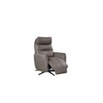 Saltaire Leather Electric Swivel Recliner Chair