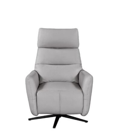 Saltaire Leather Rise and Recline Swivel Chair