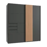 Sandbach 180cm 2 Door 3 Drawer Wardrobe - Image 6