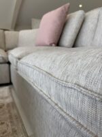 Sandwood Large Corner Sofa with Footstool