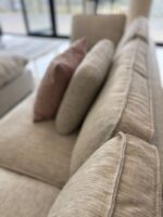 Sandwood Large Corner Sofa with Footstool