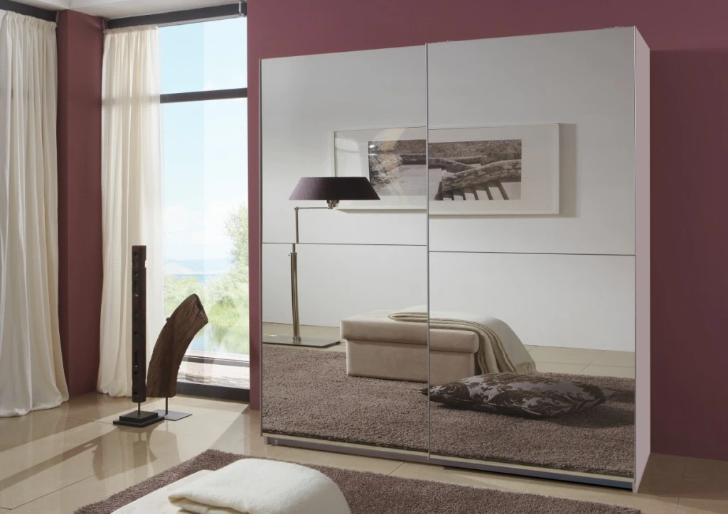 Seaford Full Mirror Sliding Wardrobe Seaford Full Mirror Sliding Wardrobe