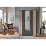 Settle 3 Door Wardrobe with Drawers