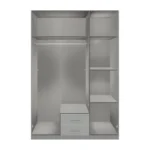 Settle 3 Door Wardrobe with Drawers - Image 7