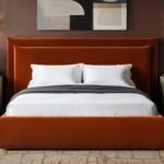 Sigrid Velvet Cushion Headboard Ottoman Bed