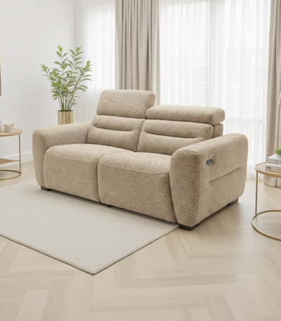 Skelton 3 Seater Electric Recliner Sofa