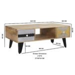 Sorio 4 Drawer Coffee Table - Image 3