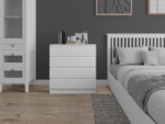 Toivo Chest Of 4 Drawers White