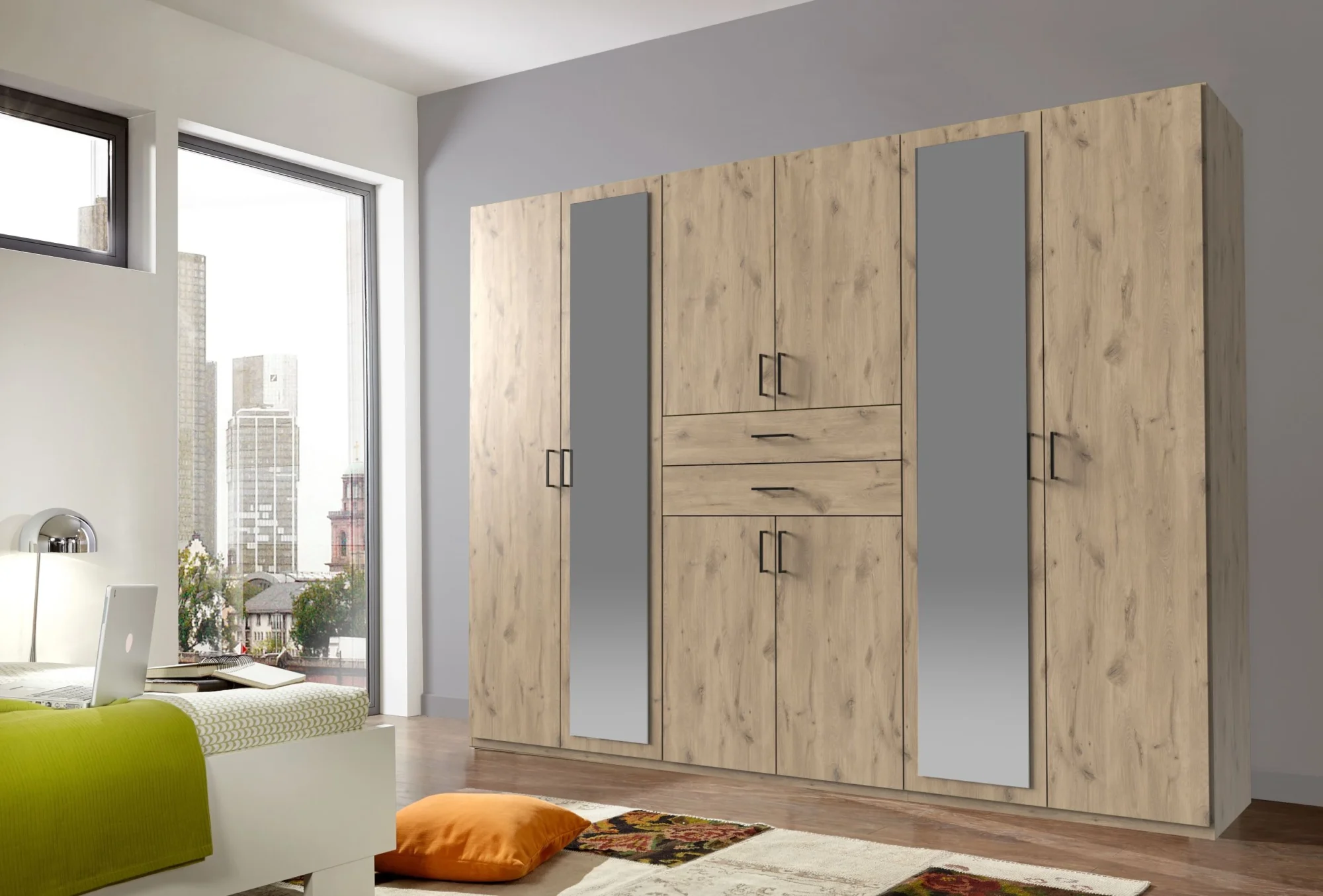 Uppingham 6 Door Wardrobe Uppingham 6 Door Wardrobe