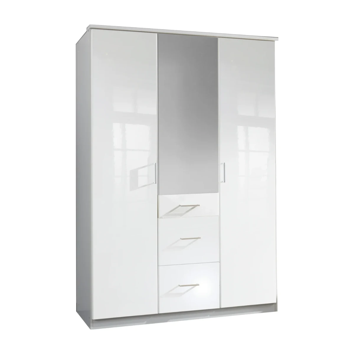 wells-3-door-wardrobe-1-framed Wells 3 Door Wardrobe - Image 1