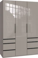 Wendover 3 Door Wardrobe with Drawers