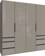 Wendover 4 Door Wardrobe with Drawers