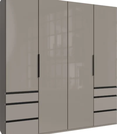 Wendover 4 Door Wardrobe with Drawers