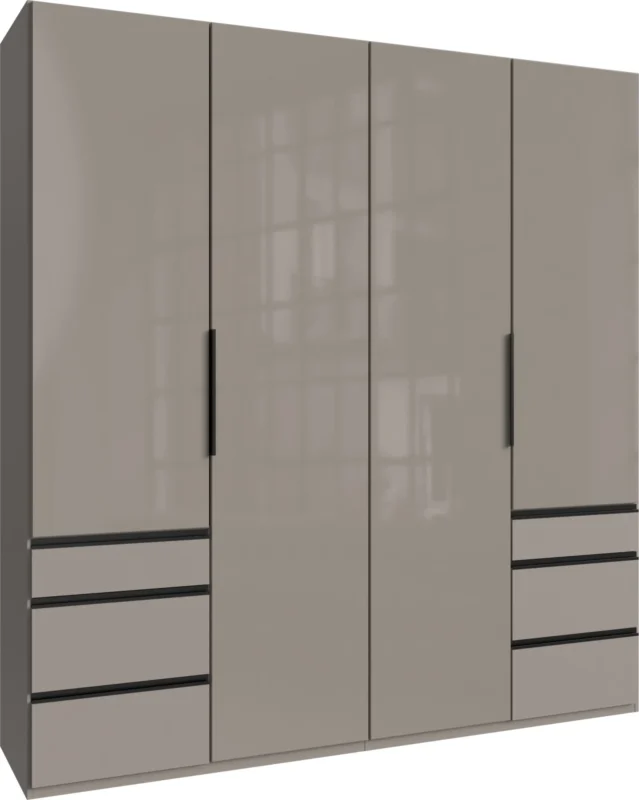 Wendover 4 Door Wardrobe with Drawers