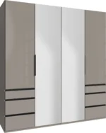 Wendover 4 Door Wardrobe with Drawers