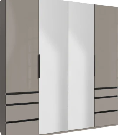 Wendover 4 Door Wardrobe with Drawers