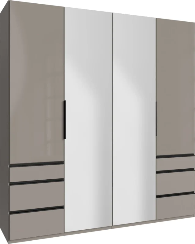 Wendover 4 Door Wardrobe with Drawers