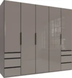 Wendover 5 Door Wardrobe with Drawers