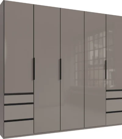 Wendover 5 Door Wardrobe with Drawers