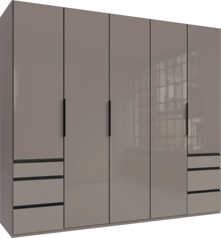 Wendover 5 Door Wardrobe with Drawers