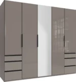 Wendover 5 Door Wardrobe with Drawers
