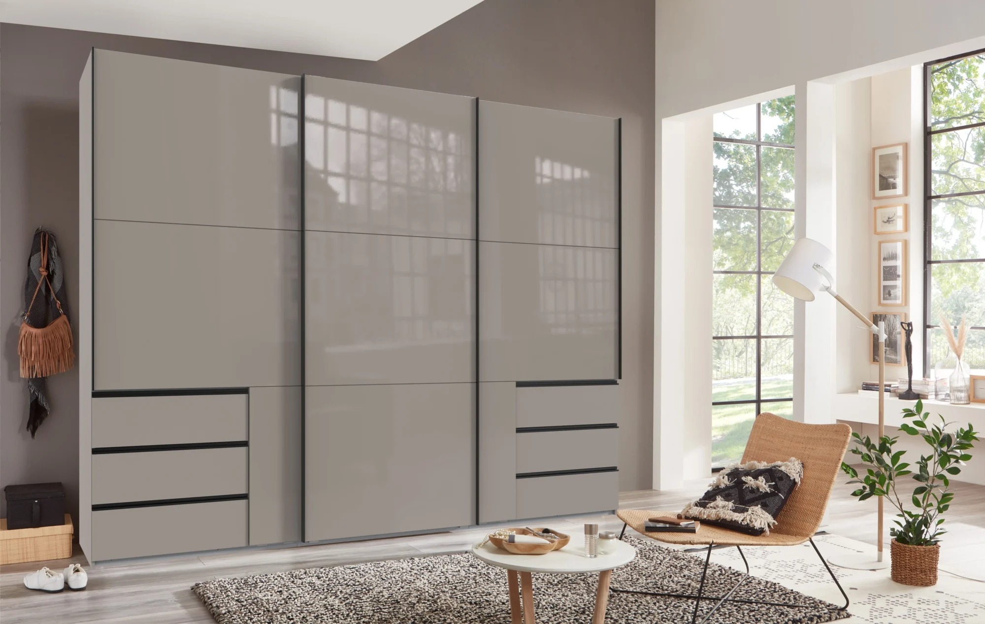 Wendover Sliding Wardrobe with Drawers Wendover Sliding Wardrobe with Drawers