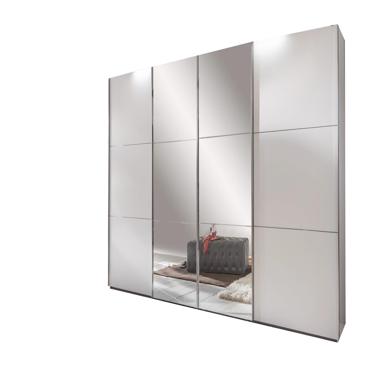 Woodstock 4 Door Sliding Wardrobe Woodstock 4 Door Sliding Wardrobe