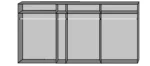 Woodstock 4 Door Sliding Wardrobe