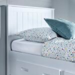 Zara White 3 Drawer Storage Guest Bed with Trundle - Image 7