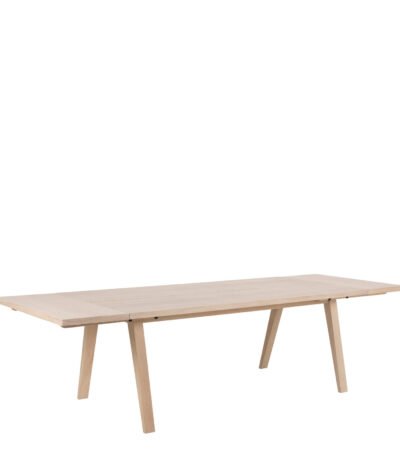 A-Line Extendable Dining Table in White Oak 200/286 x 74.6 x 95cm